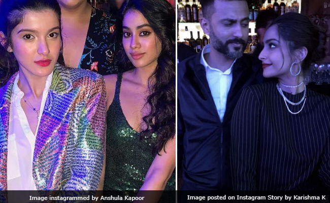 Sonam, Janhvi, Shanaya Are Show Stealers At Anil Kapoor's Birthday Bash