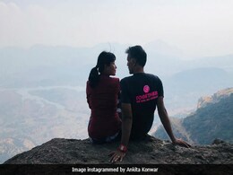 Milind Soman And Ankita Konwar Trekked To The Highest Point Of Maharashtra And The Pics Are Breathtaking Milind Soman And Ankita Konwar Trekked To The Highest Point Of Maharashtra And The Pics Are Breathtaking