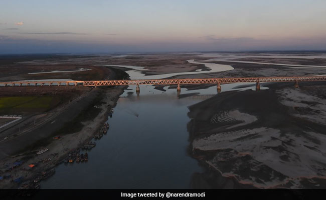India's Longest Railroad Bridge Can Bear Weight Of Fighter Jets, Tanks