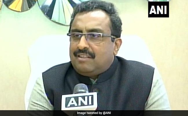 Why Does Andhra Need 3 Capitals When State Like UP Has 1, Asks Ram Madhav