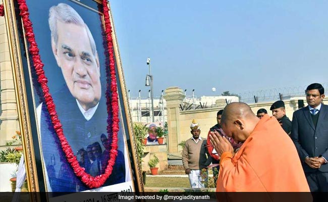 Atal Bihari Vajpayee's Statue To Be Installed In Lucknow: Yogi Adityanath