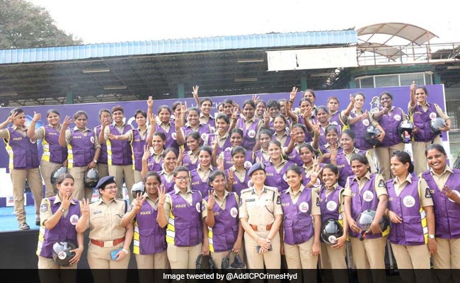 Hyderabad City Police Launches 'Women On Wheels' Patrol Teams