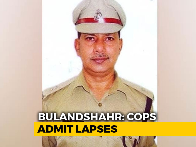 Police Chief In UP's Bulandshahr Removed After Cop Killed In Mob Violence