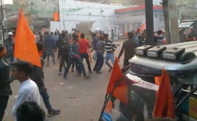 Stone-Throwing, Clashes At Jharkhand Town During Shaurya Diwas Rally