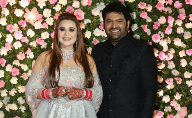 Pics From Kapil Sharma And Ginni Chatrath's Star-Studded Wedding Reception In Mumbai