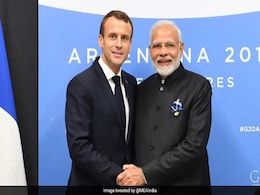 PM Modi, French President Discuss Ways To Deepen Strategic Partnership PM Modi, French President Discuss Ways To Deepen Strategic Partnership