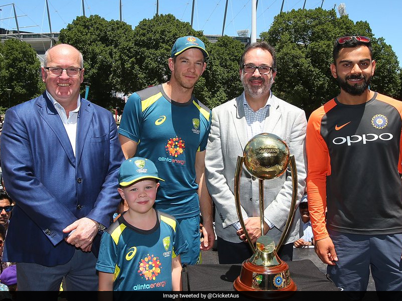 Archie Schiller Shares The Stage With Virat Kohli And Tim Paine Ahead Of Boxing Day Test - Watch