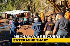 On Day 19, Navy Divers Reach Bottom Of Meghalaya Mine On Day 19, Navy Divers Reach Bottom Of Meghalaya Mine