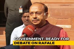 Ready For Rafale Debate In Parliament, Congress Running Away: Vijay Goel Ready For Rafale Debate In Parliament, Congress Running Away: Vijay Goel