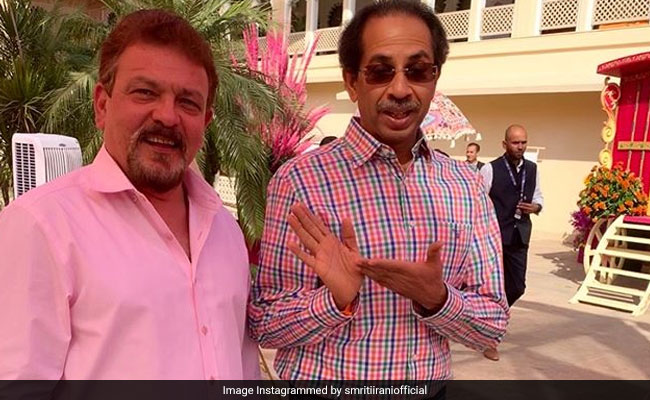 What Uddhav Thackeray Called Smriti Irani's Husband - Revealed In Hilarious Post