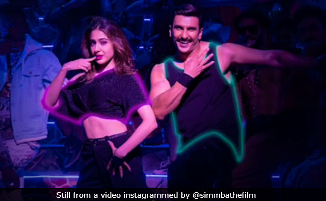 <i>Simmba</i>'s <i>Aankh Maare</i> Redux: Ranveer Singh And Sara Ali Khan Rock This Party Track