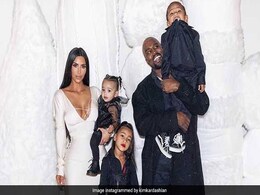 Kim Kardashian's Daughter North Wears Make-Up In Family's Christmas Greeting Pic. The Internet Debates Kim Kardashian's Daughter North Wears Make-Up In Family's Christmas Greeting Pic. The Internet Debates