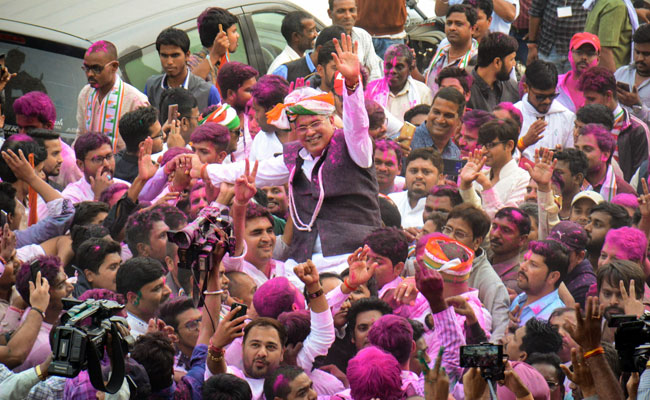 Landslide Win For Congress Ends BJP's 15-Year Rule In Chhattisgarh
