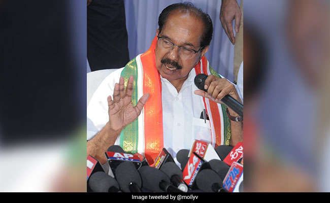 Congress Leader Veerappa Moily Among Writers To Receive Sahitya Akademi Award
