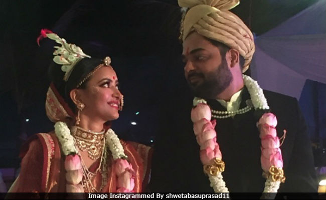 Trending Pics From Actress Shweta Basu Prasad's Wedding