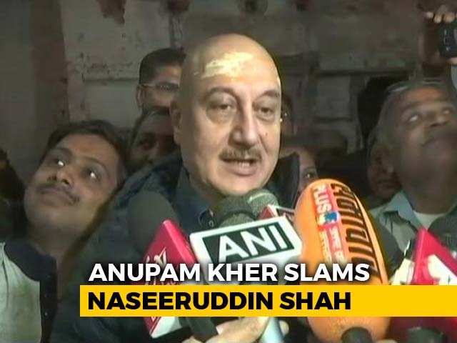 "How Much More Freedom Do You Want?": Anupam Kher Slams Naseeruddin Shah