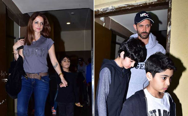 Inside Hrithik Roshan And Sussanne Khan's Weekend Diaries With Hrehaan And Hridhaan
