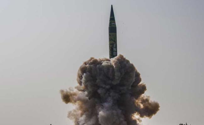 India Successfully Test Fires Nuclear-Capable Agni-5 Missile