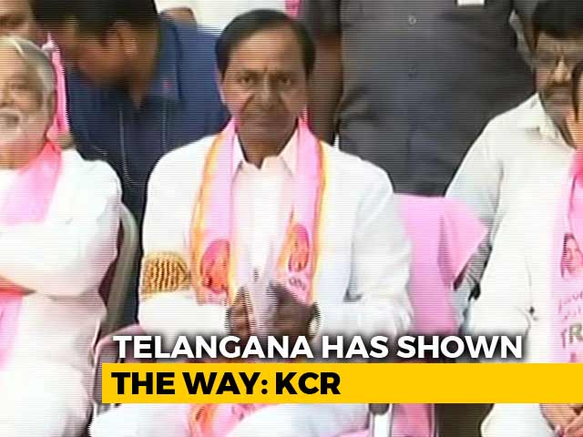KCR To Take Oath As Telangana Chief Minister Today
