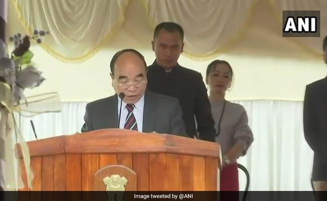 Zoramthanga Sworn In As Mizoram Chief Minister Amid Hymns, Bible-Reading