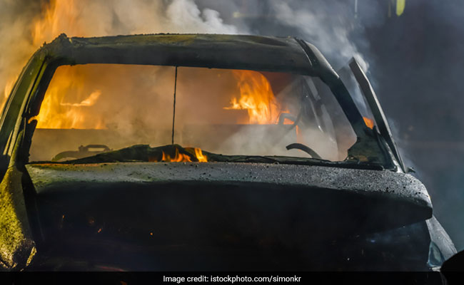 Couple Sets Car On Fire During Gender Reveal Stunt Gone Wrong