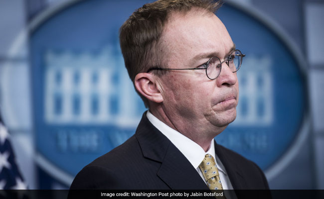 "Going To Be A Great 2019": Trump's New Acting White House Chief Of Staff