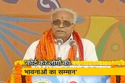 भव्य मंदिर चाहते हैं भक्त- भैय्याजी जोशी भव्य मंदिर चाहते हैं भक्त- भैय्याजी जोशी