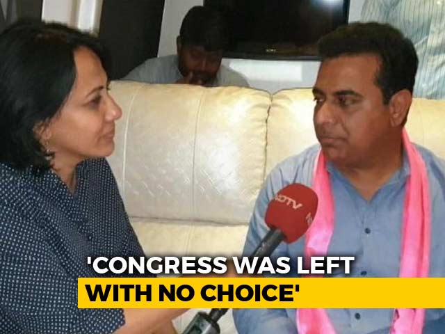 "Not Sonia Gandhi": KCR's Son Bristles At Credit War Over Telangana