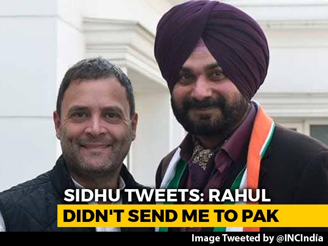 "Rahul <i>Ji</i> Never Asked Me To Go To Pak": Navjot Sidhu After "Captain" Dig