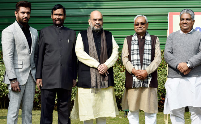 BJP, Nitish Kumar And Paswans Announce Bihar Deal After Weeks Of Turmoil