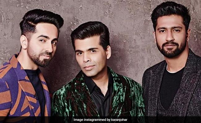 <I>Koffee With Karan 6</i>: Ayushmann Khurrana, Vicky Kaushal Discover Karan Johar Was Originally Named As...