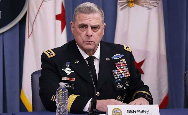 "Not Usurping...": US Top General Defends China Calls Over Trump Mental State