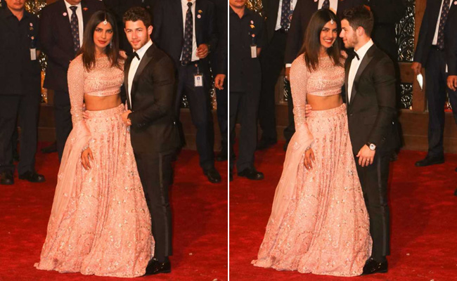 Go Peachy Keen Like Priyanka Chopra In 5 Stunning <i>Lehengas</i>