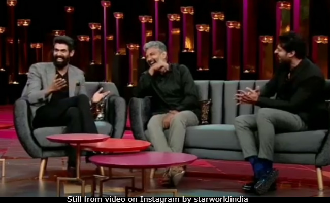 <I>Koffee With Karan 6</i>: Prabhas Or Rana Daggubati, Who's The 'Bad Boy'? Rajamouli's Answer Is Gold