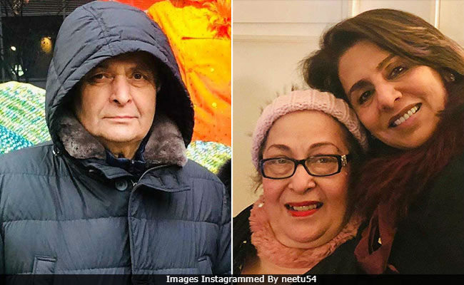 What Rishi Kapoor Did When Wife Neetu And Other 'Girls Partied'