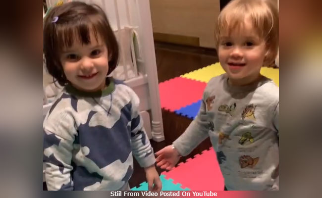 This 'Toodles' Video Of Karan Johar's Twins Roohi And Yash Is All About Sibling Love