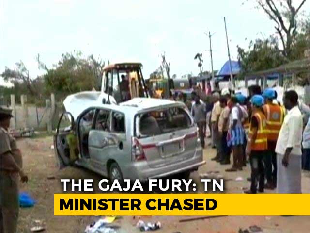 Video Shows Cyclone-Hit Man Threatening Tamil Nadu Minister With Sickle