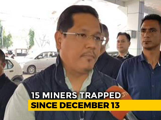 "Getting High-Power Pumps Soon": Meghalaya Chief Minister On Stuck Miners