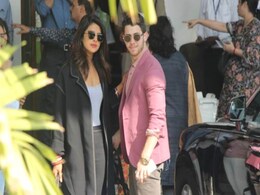 Newlyweds Priyanka Chopra And Nick Jonas Leave For Udaipur To Attend Isha Ambani And Anand Piramal's Pre-Wedding Festivities Newlyweds Priyanka Chopra And Nick Jonas Leave For Udaipur To Attend Isha Ambani And Anand Piramal's Pre-Wedding Festivities