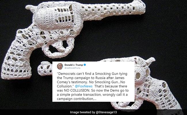 Donald Trump Tweets About "Smocking Gun". Typo Inspires Hilarious Jokes, Memes