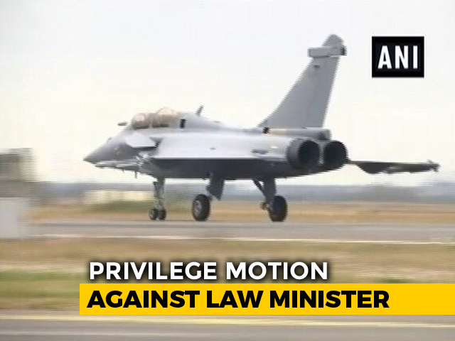 Congress Moves Privilege Motion Against PM Modi Over Rafale Deal