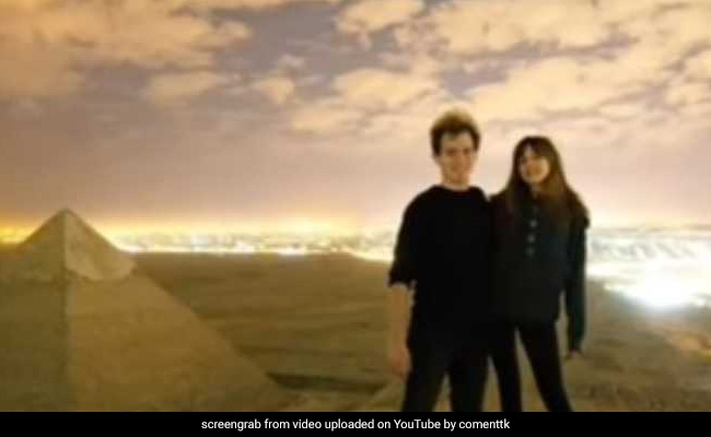 Couple Allegedly Poses Naked For Photo, Video Atop Giza Pyramid, Probe On