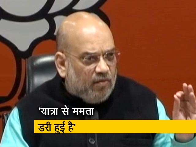 बंगाल में रथयात्रा तो होकर रहेगी : अमित शाह