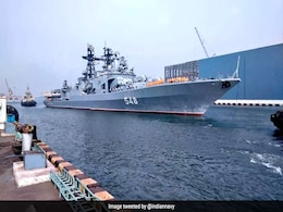 Russian Navy Ships Arrive In India For Bilateral Maritime Exercise Russian Navy Ships Arrive In India For Bilateral Maritime Exercise