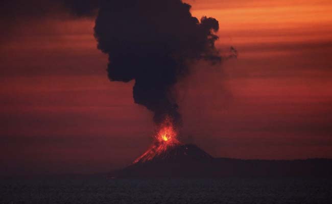 Indonesian Tsunami Volcano-Anak Krakatoa Loses Two-Thirds Of Its Height