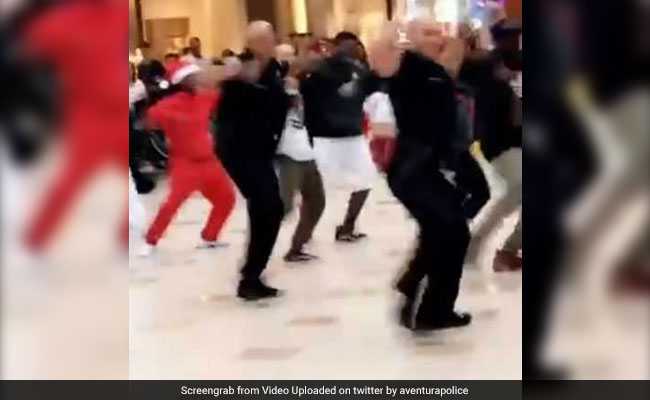 Watch: Cops Busting Flash Mob At US Mall Turns Into Surprise For Shoppers