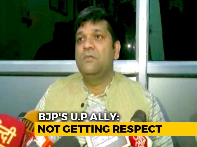 "Should Learn From Recent Losses," Says BJP Ally In Uttar Pradesh