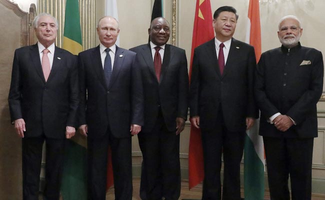 PM Reconfirms Commitment To Multilateralism At Informal BRICS Meeting
