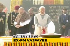 Atal Bihari Vajpayee's Memorial Inaugurated; President, PM Offer Tributes Atal Bihari Vajpayee's Memorial Inaugurated; President, PM Offer Tributes