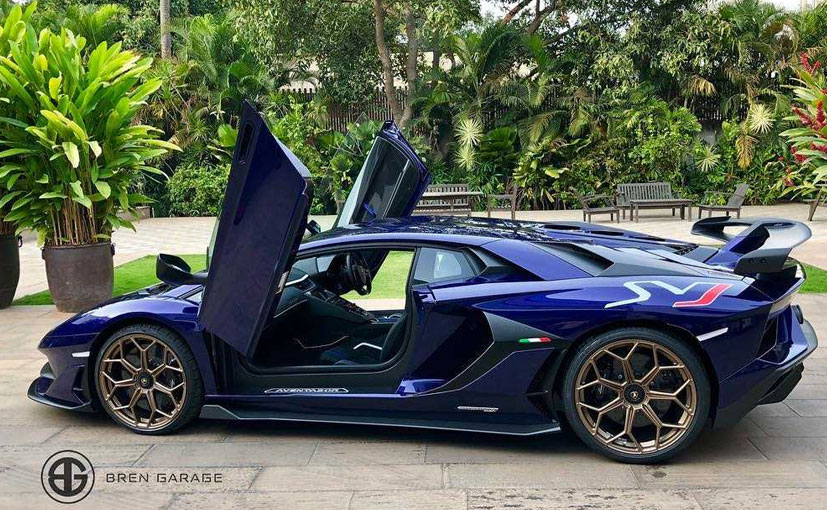 India's First Lamborghini Aventador SVJ Lands In Bangalore